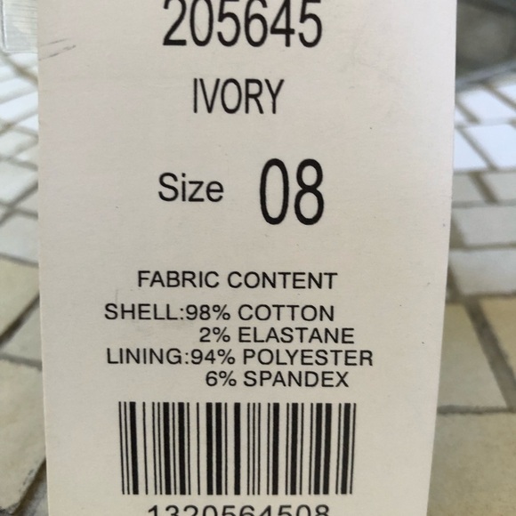 🆕Etcetera Jacket NWT size 8 Ivory - Picture 3 of 3